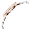 Titan Purple Prestige Quartz Analog with Date White Dial Brown Stainless Steel Strap Watch For Women - image number 4