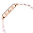 Anne Klein Quartz Analog Pink Dial Pink & Rose Gold Ceramic Strap Oval Shaped Watch For Women - image number 1
