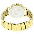 Tommy Hilfiger Quartz Analog Golden Dial Stainless Steel Strap Watch for Women - image number 3