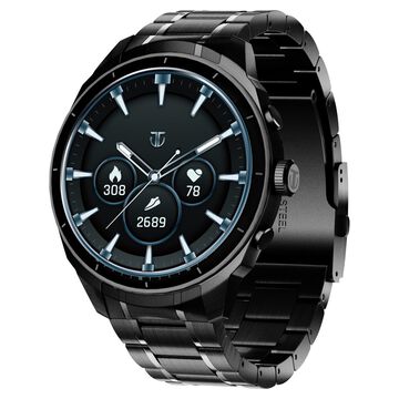 Titan Heritage Premium Smartwatch with All SS Design, 3.6 CM AMOLED Display, BT Calling, Advanced Chipset, Titan Health