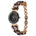 Titan Raga Black Pearl Quartz Analog Mother Of Pearl Dial Metal Strap Watch For Women - image number 2