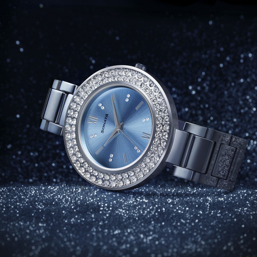 Sonata store blush watch