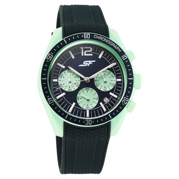 SF Genesis Bold Chronograph Watch for Men with Blue Strap - image number 0