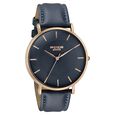 Sonata Poze Quartz Analog Blue Dial Blue Leather Strap Watch For Men - image number 2