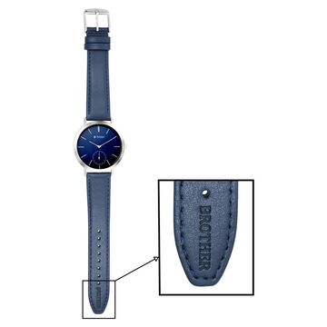 Titan Memento Blue Dial Analog Leather Strap watch for Men