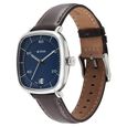 Titan Neo Curve Quartz Analog with Date With Date Blue Dial Brown Leather Strap Watch for Men - image number 2