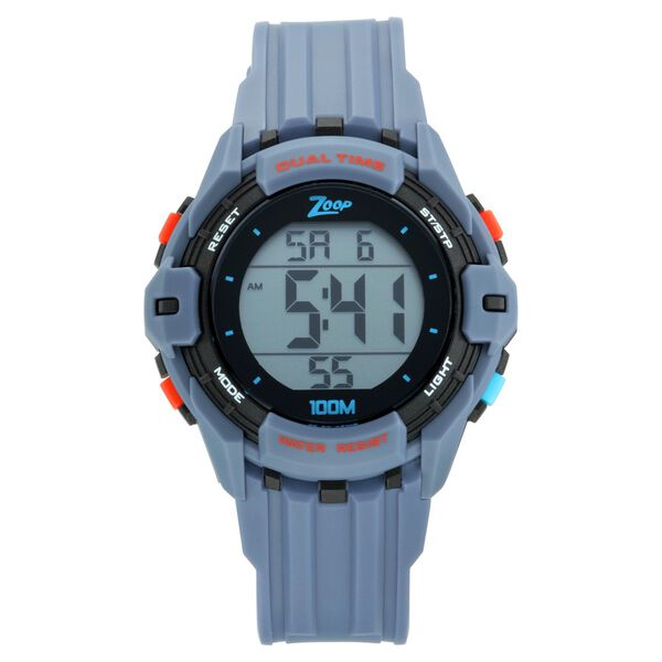 Zoop Digital Watch with Digital Dial & Grey Strap for Boys Kids, from House of Titan - image number 1