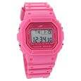 SF Hexa Digital Dial Unisex Watch With Polyurethane Strap