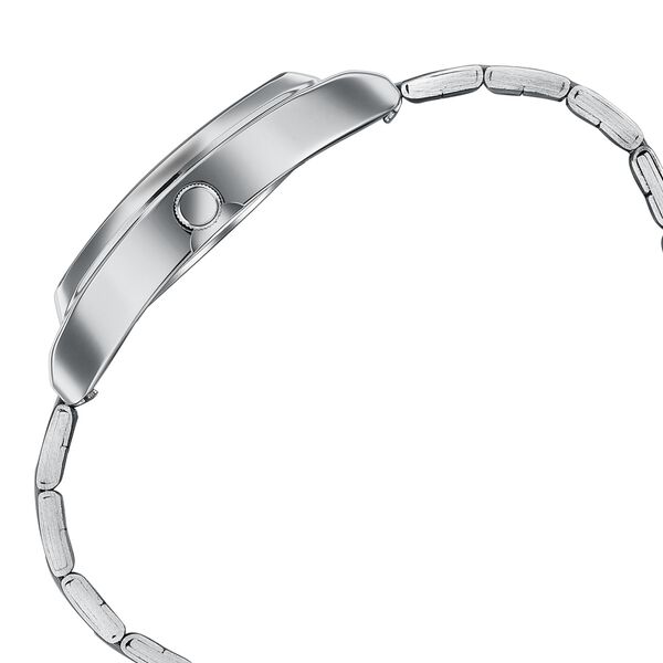 Sonata Ascent Blue Tonneau Watch with Metal Bracelet - image number 4