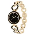 Titan Quartz Analog Black Dial Metal Strap Watch for Women - image number 1