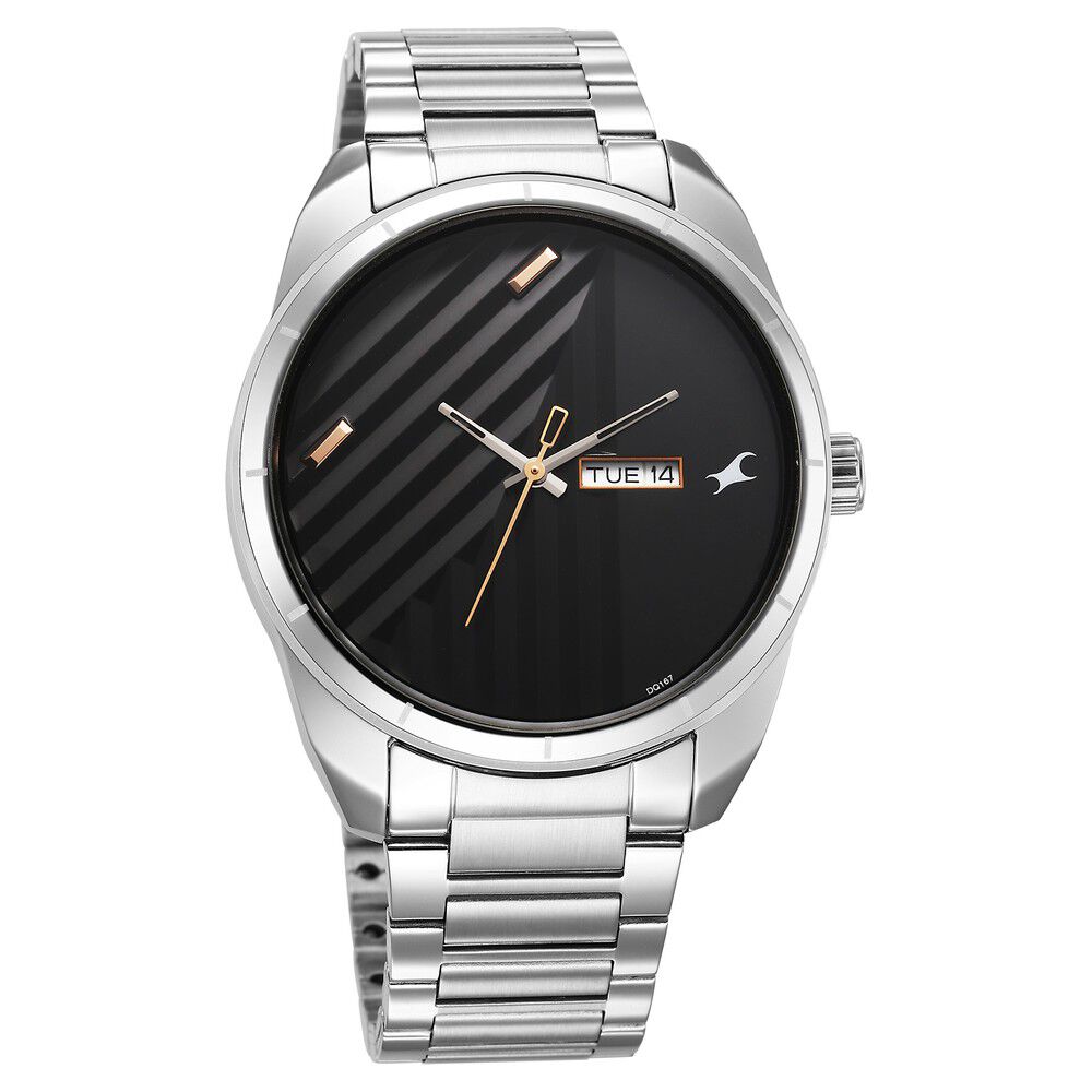Fastrack analog watches with day and date outlet