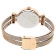 Titan Quartz Analog Rose Gold Dial Stainless Steel Strap Watch for Women - image number 3