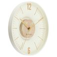Titan Earth Flare Wall Clock - Pink Sandstone Texture - image number 2
