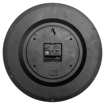 Titan Classic Wall Clock Quartz Analog Black Dial Silent Sweep - 32 CM x 32 CM (Medium)