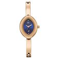 Vyb Luna By Fastrack Quartz Analog White Dial Rose Gold Metal Strap Watch For Girls