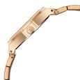 Titan  Purple Time Deluxe Quartz Analog Brown Dial Rose Gold Metal Strap Watch For Women - image number 4