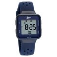 Zoop Digital Round Shaped Dial Black Silicone Strap Watch For Kids