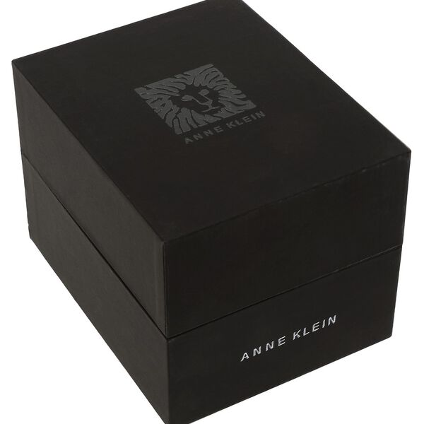 Anne Klein Quartz Analog Grey Dial Golden Plastic Strap Watch For Women - image number 4