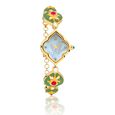 Titan Nebula Deccan Treasures Quartz Analog 18 Karat Solid Gold Watch for Women - image number 1
