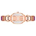 Anne Klein Quartz Analog Purple Dial Rose Gold Plastic Strap Watch For Women - image number 2