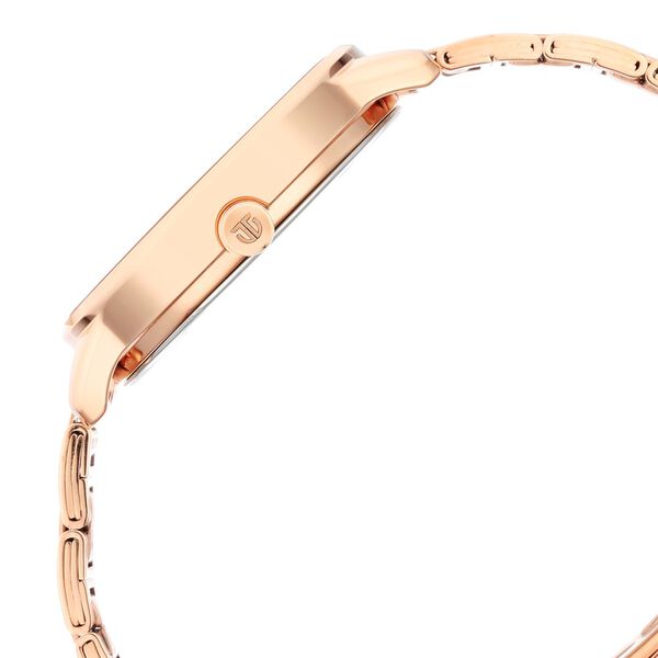 Titan Purple Glam It Up Quartz Analog Multicoloured Dial Rose Gold Stainless Steel Strap Watch For Women - image number 3