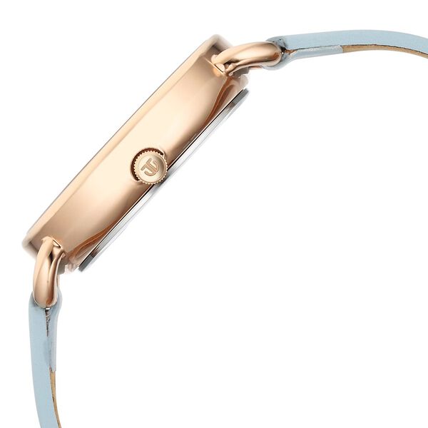 Titan Secluded Quartz Analog Gradient Mother of Pearl Dial Leather Strap Watch For Women - image number 3