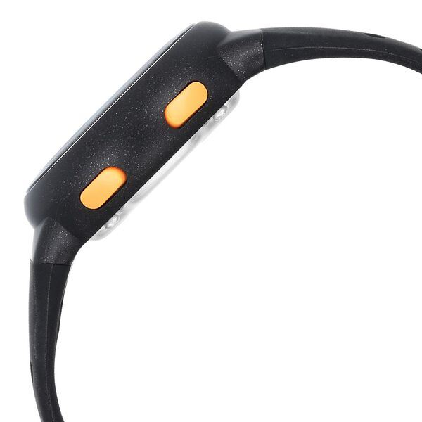 Zoop Digital Round Dial Black Silicone Strap Watch For Kids - image number 4