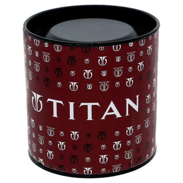 Titan Karishma Champagne Dial Analog Stainless Steel Strap Watch for Men - image number 4