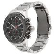 Titan Octane Black Dial Chrono Stainless Steel Watch for Men - image number 1