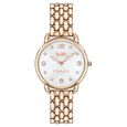 Coach Quartz Analog Silver Dial Stainless Steel Strap Watch for Women - image number 0