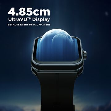 Fastrack VOX Neo Smartwatch 4.8CM Ultra Vu Display, Offline Voice Commands, Functional Crown, To-Do List, Games
