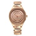Titan Purple Glitz Rose Gold Dial Analog Stainless Steel Strap Watch for Women - image number 1