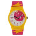 Zoop Analog Watch with Pink Dial & Multicoloured Strap for Girls Kids, from House of Titan