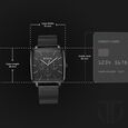 Titan Avant Garde Black Dial Quartz Multifunction Stainless Steel Strap watch for Men - image number 7