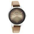 Titan Trendsetters Brown Dial Women Watch With Leather Strap