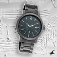 Fastrack Tripster Quartz Analog with Date Black Dial Stainless Steel Strap Watch for Guys - image number 0