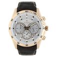 Titan Classic White Chrono Leather Strap watch for Men - image number 0