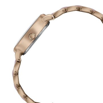 Sonata Poze Quartz Analog Mother Of Pearl Dial Metal & Plastic Strap Watch for Women