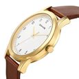 Sonata Quartz Analog White Dial Leather Strap Watch for Men - image number 2