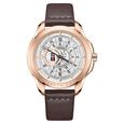 Kenneth Cole Quartz Analog Silver Dial Leather Strap Watch for Men - image number 0