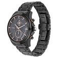 Titan Grandmaster Black Dial Chronograph Stainless Steel Strap watch for Men - image number 2