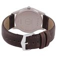Titan Quartz Analog Silver Dial Leather Strap Watch for Men - image number 2