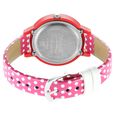 Sonata Dot to Dot Pink Dial Leather Strap Watch for Women - image number 3