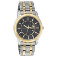 Titan Quartz Analog with Day and Date Champagne Dial Stainless Steel Strap Watch for Men