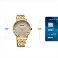 Sonata Eternia Quartz Analog Golden Dial Metal Strap Watch For Men - image number 3