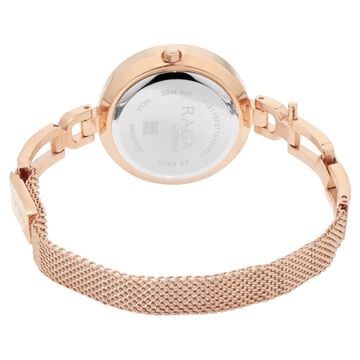 Titan Quartz Analog Black Dial Watch for Women