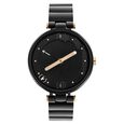 Fastrack MetaWe Quartz Analog Black Dial Stainless Steel Strap Watch For Girls - image number 0