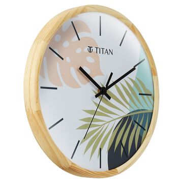 Titan Contemporary Tropical Timepieces - Coastal - 32 cm x 32 cm