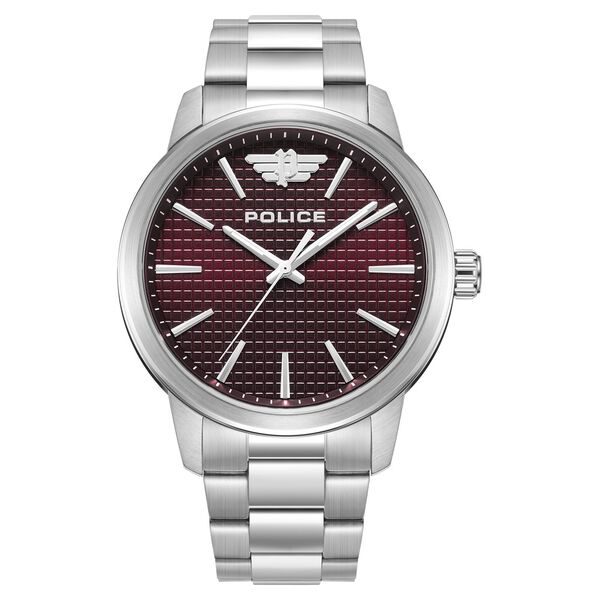 Police Analog Maroon Dial Watch for Men - image number 0