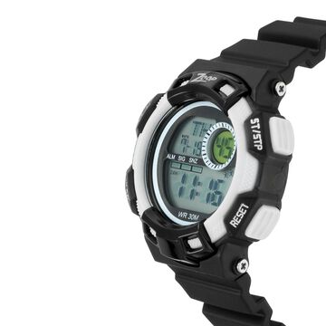 Zoop Digital Watch with Digital Dial & Black Strap for Boys Kids, from House of Titan